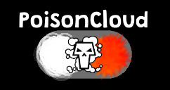 Multiple poison clouds pop up at random positions around the enemy. Poison damages enemy for a while.